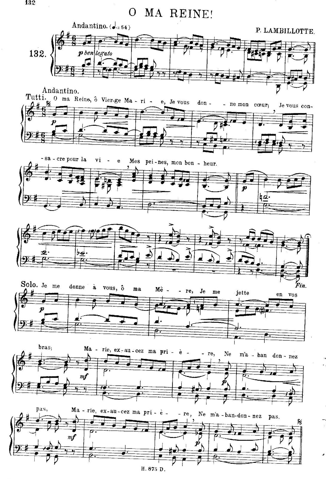 Montfort AJPM CONSÉCRATION à MARIE ("Ô ma Reine !")