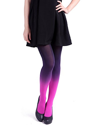 Sheer Gradient Tights for a Splash of Color - Fashion Hosiery 101