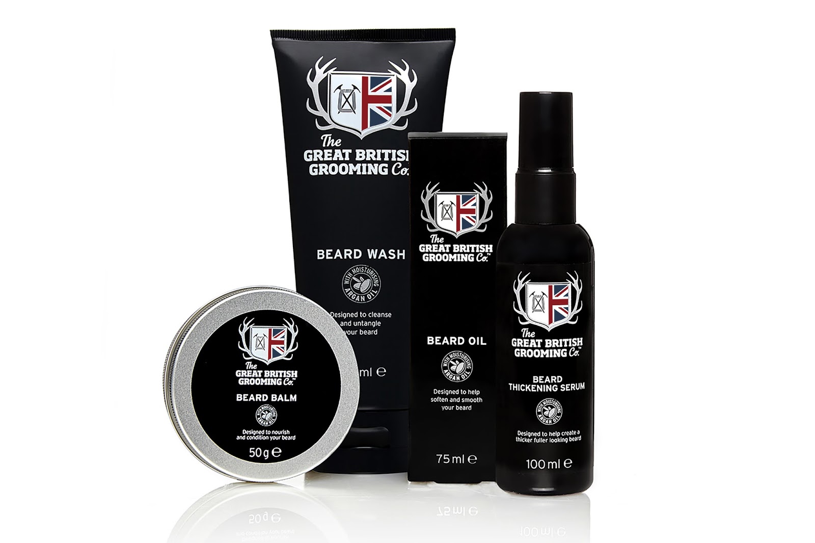 Beautykinguk BEARDS The Great British Grooming Co. Beard Wash and