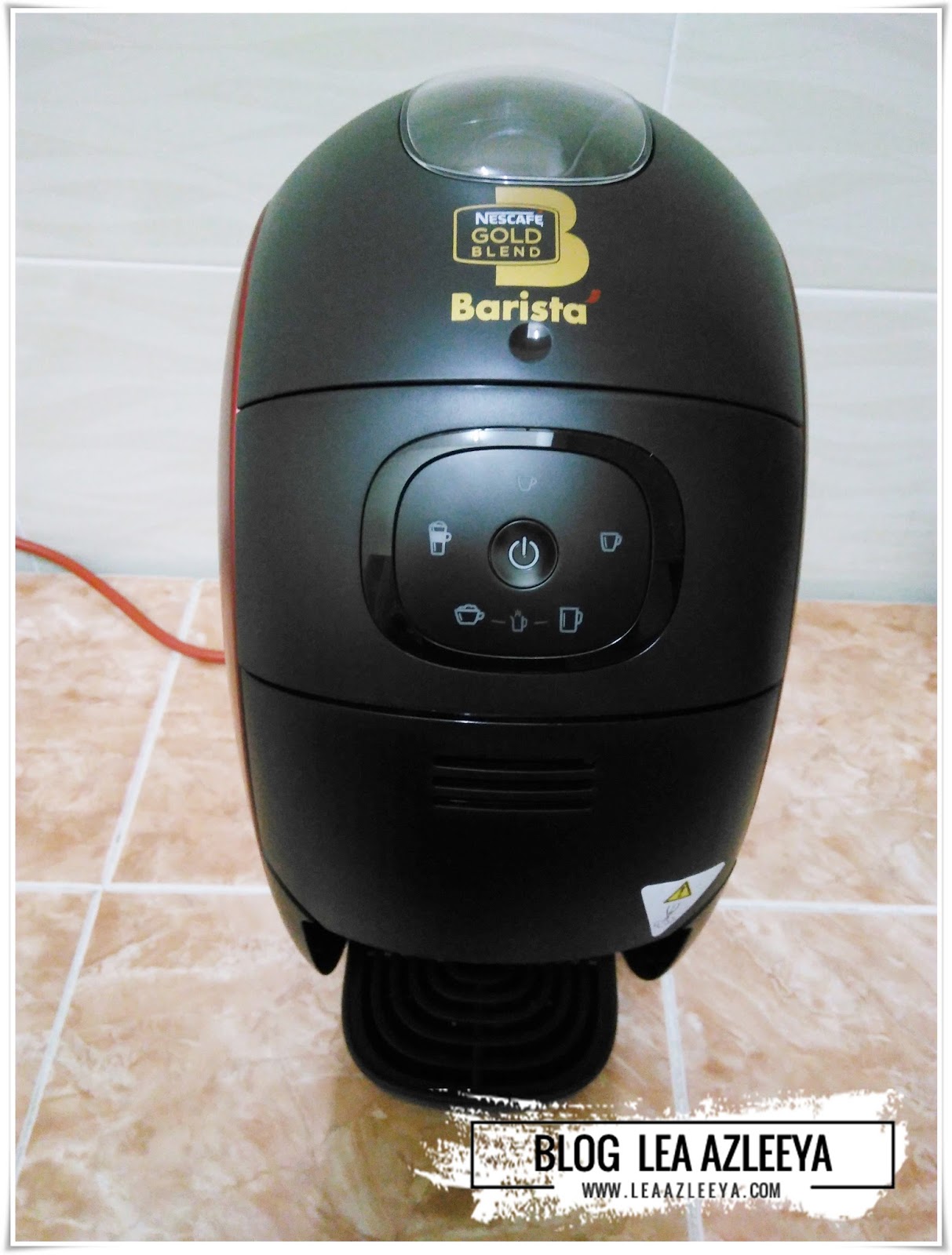Blog Lea Azleeya Nescafe Gold Blend Barista Coffee Machine Review