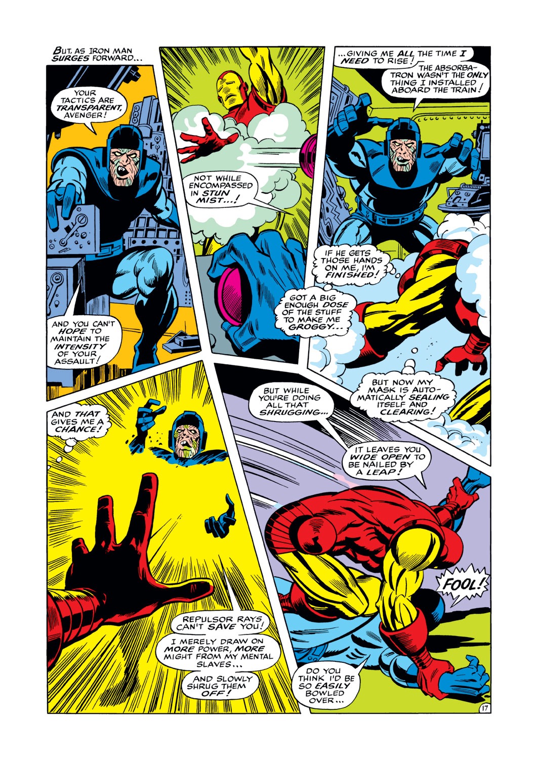 Read online Iron Man (1968) comic -  Issue #13 - 18