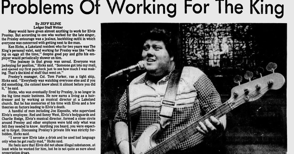 Rock & Roll Newspaper Press History Elvis Presley The Lakeland