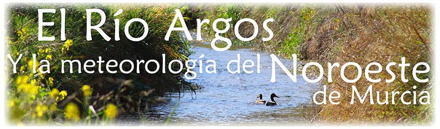 El río Argos y la Meteorología del Noroeste de Murcia