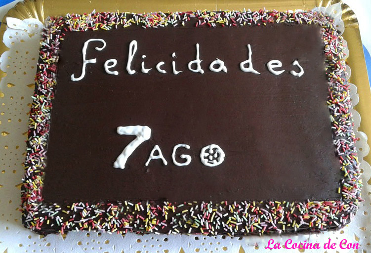 tarta de cumpleaños