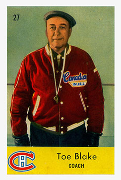 Montreal Canadiens Legends Toe Blake