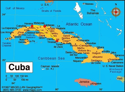 Cuba Road Map