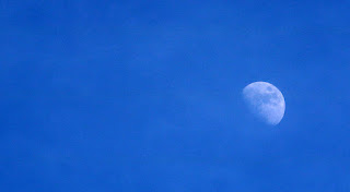 Moon out in the day Moon out in the day