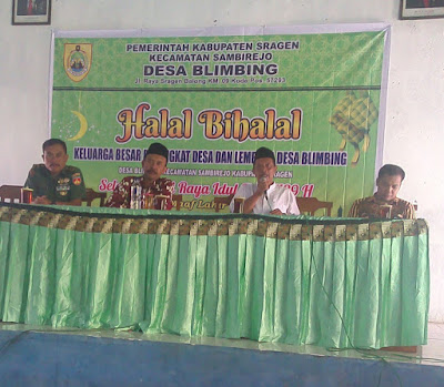 BABINSA BLIMBING LAKSANAKAN HALAL BIHALAL