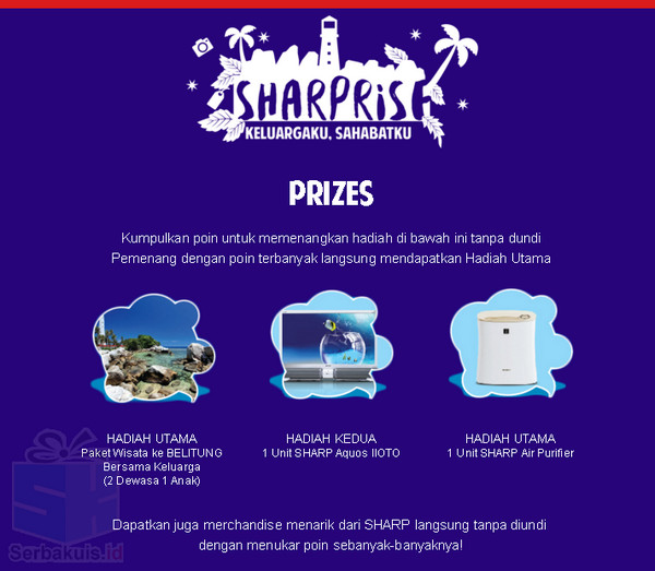 Kontes Sharprise 2016 Berhadiah TV SHARP Aquos IIOTO