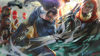 hình vẽ yasuo lmht đẹp