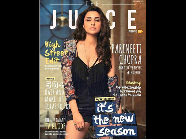 Parineeti Chopra Sizzles on the Juice Magazine Cover| Cherry On Top Blog