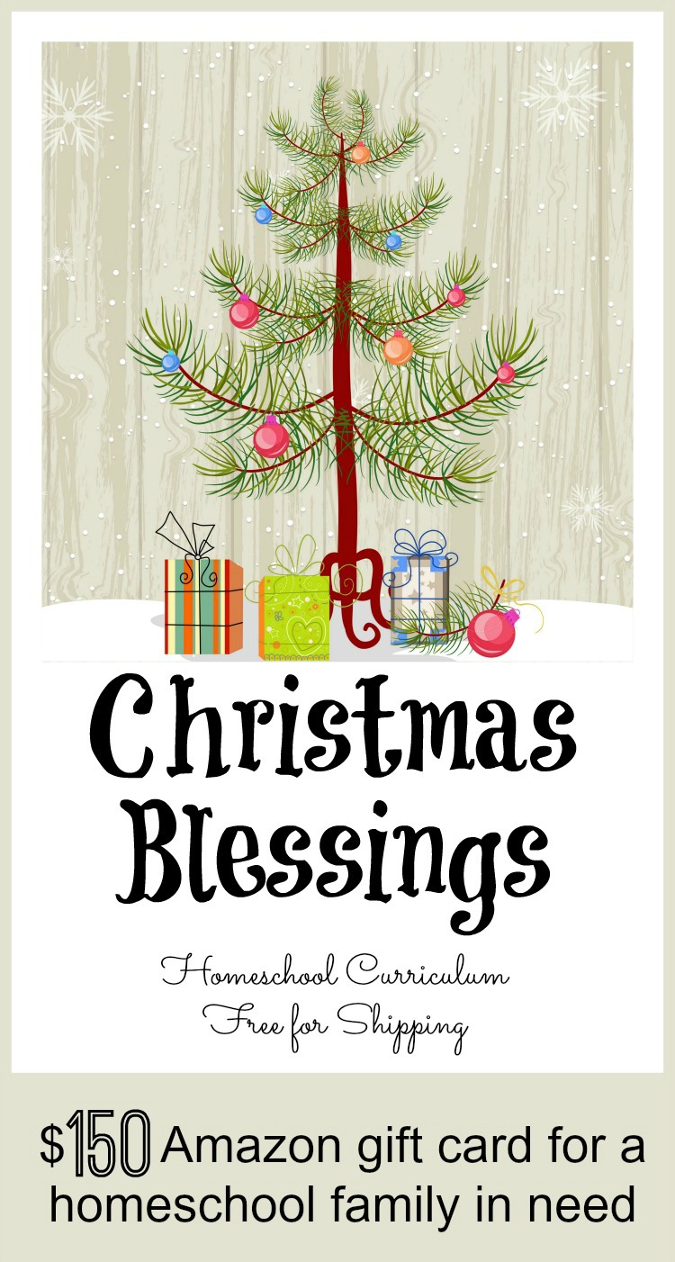 christmas gift of 150 amazon gift card for a homeschool christmas gift of 150 amazon gift card for a homeschool