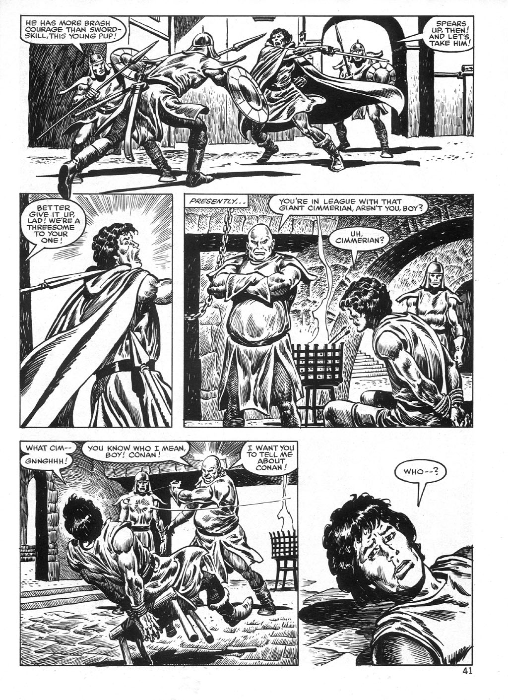 Read online The Savage Sword Of Conan comic -  Issue #99 - 40