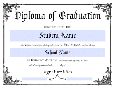 diploma how to get a copy of my high school diploma how to create a highschool diploma
