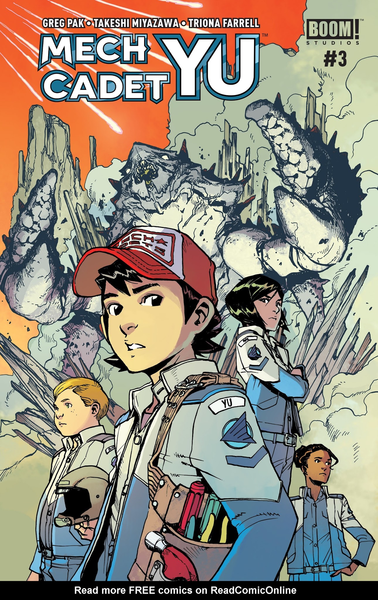 Read online Mech Cadet Yu comic -  Issue #3 - 1