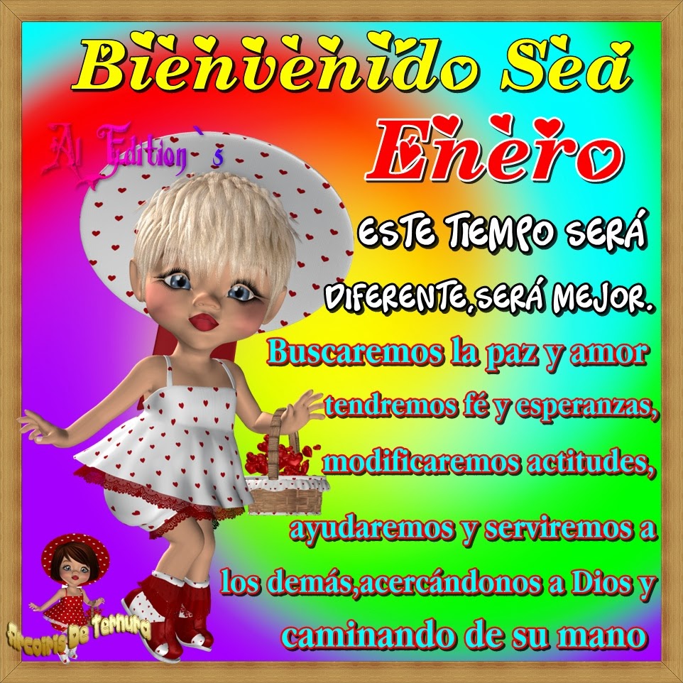ஐﻬArcoiris De Ternuraஐﻬ: Bienvenido Enero