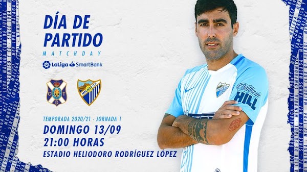 Tenerife - Málaga, onces oficiales