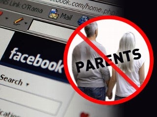 Ciel, mes vieux sont sur Facebook! Facebook - parents interdition