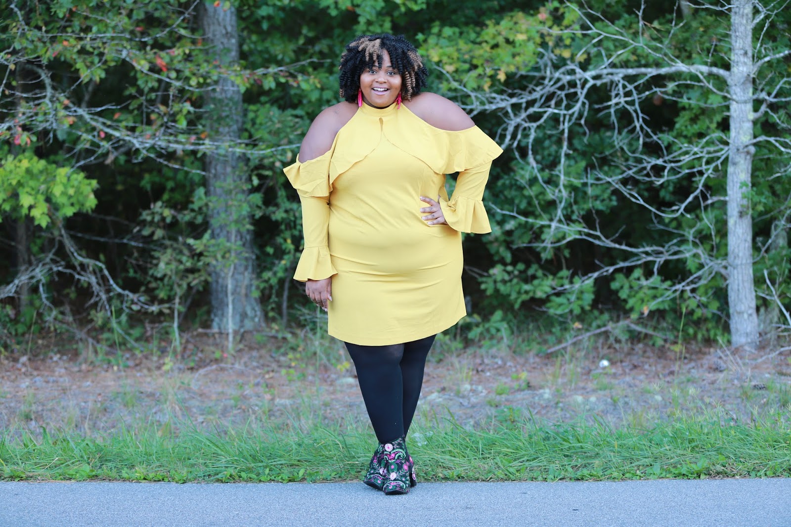 Yellow Dress Eloquii Plus Size