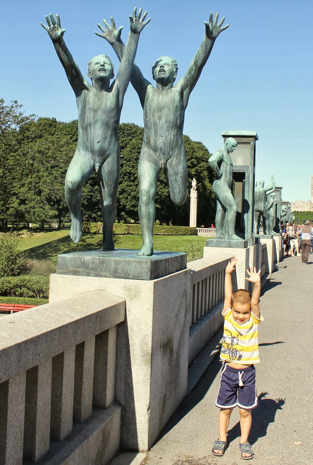Arrows Sent Forth: Vigeland Sculpture Park