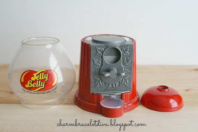 empty Jelly Belly gumball machine