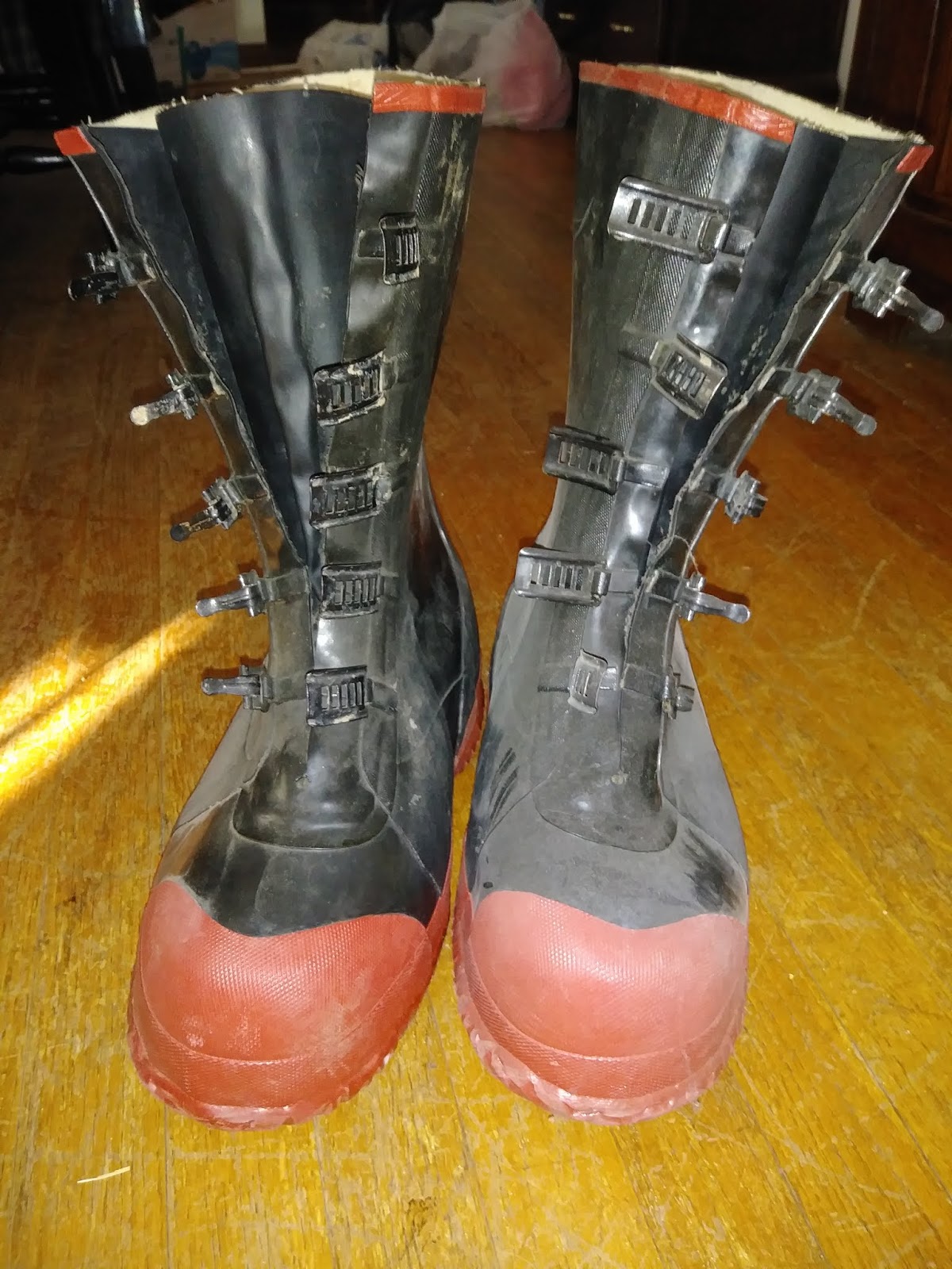 Restoration News Rubber Boots