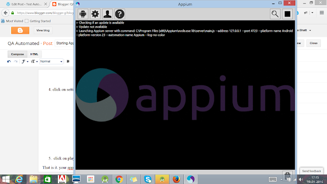 Appium Server