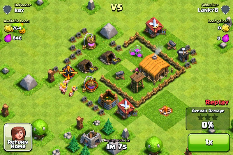 Clash Of Clans Media {COCM} Good Town Hall 2 design