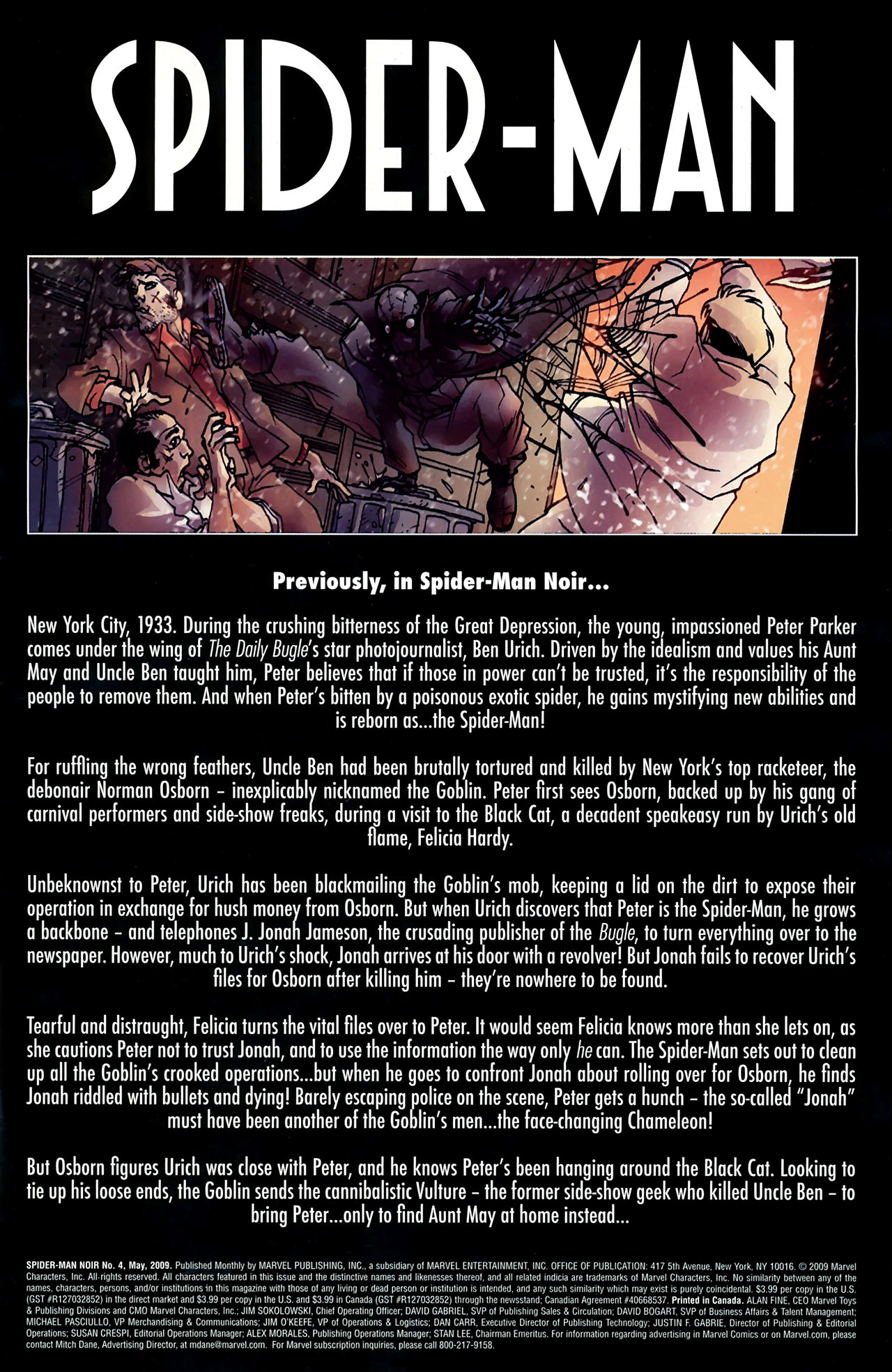 Read online Spider-Man Noir comic -  Issue #4 - 3