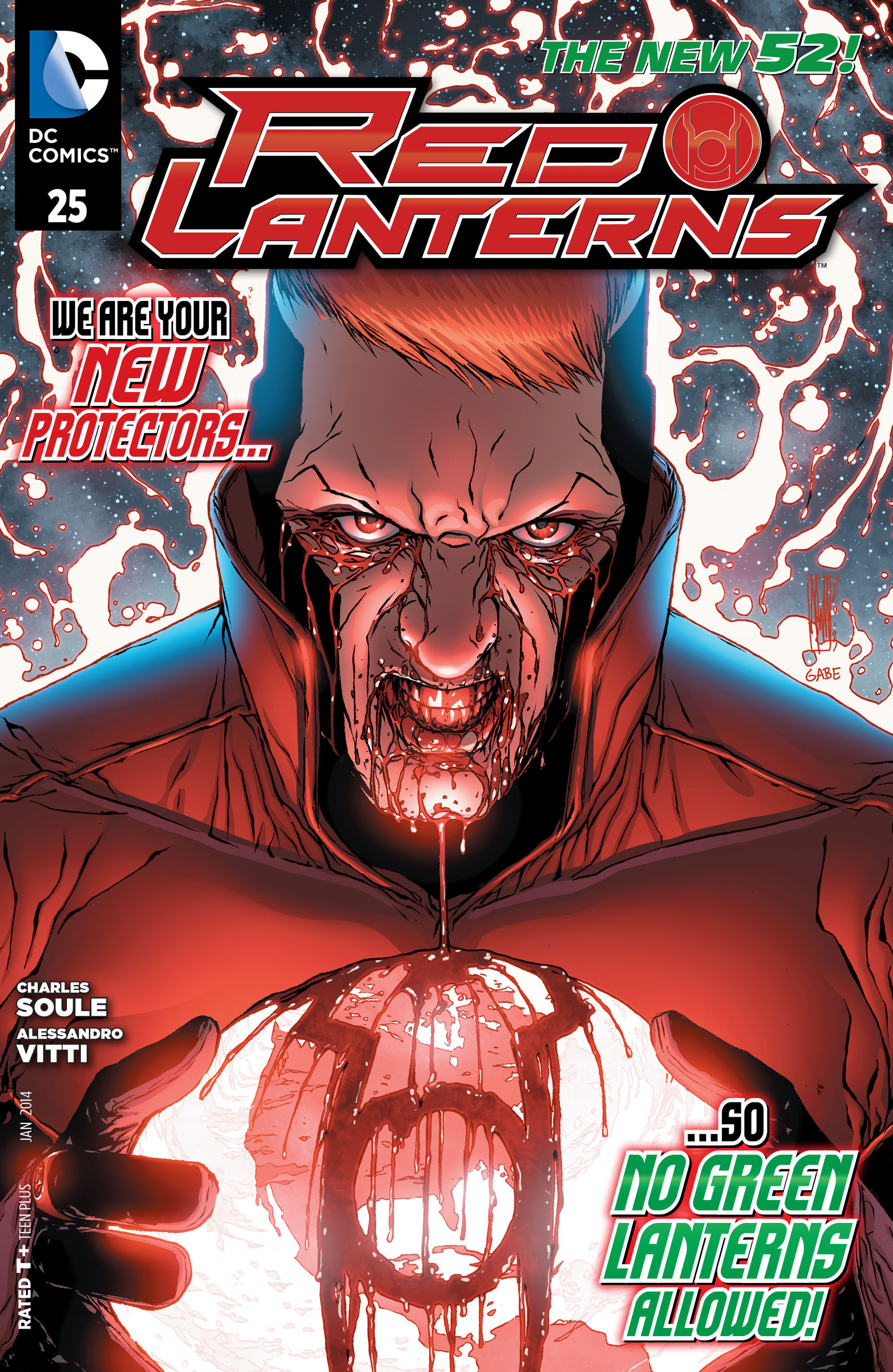 Read online Red Lanterns comic -  Issue #25 - 1
