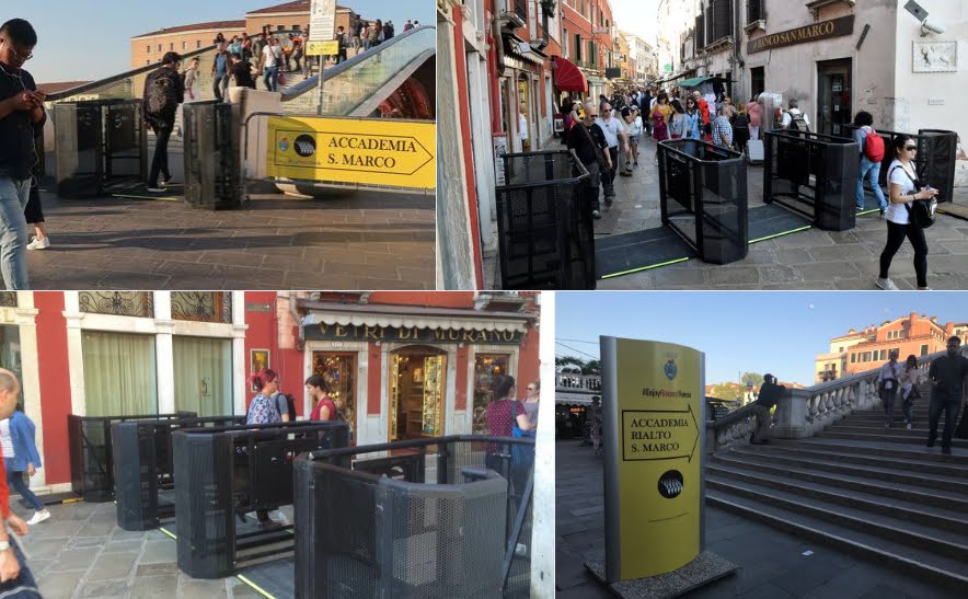VeniceLand: a Venezia attivati i tornelli contro il turismo d'assalto