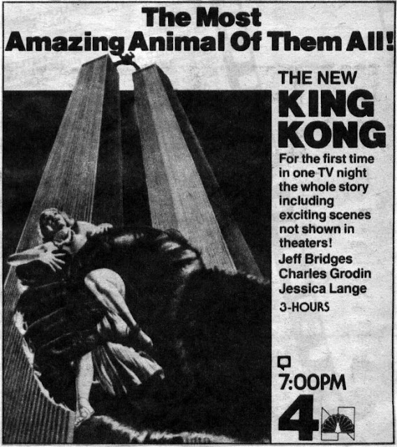 Space King Kong Tv Guide Ad