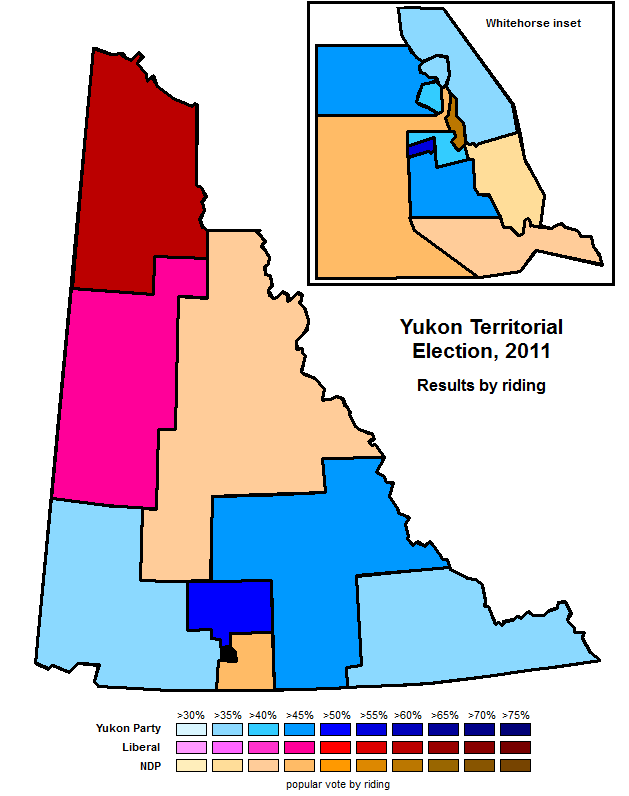 Canadian Election Atlas Yukon election, 2011 results analysis