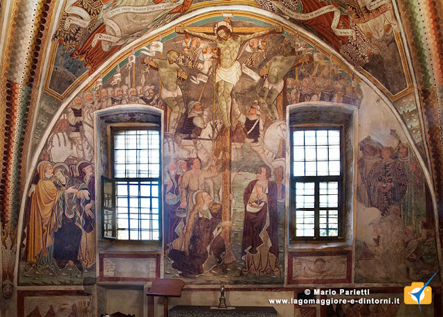 La Crocefissione a san Michele di Palagnedra La Crocefissione a san Michele di Palagnedra
