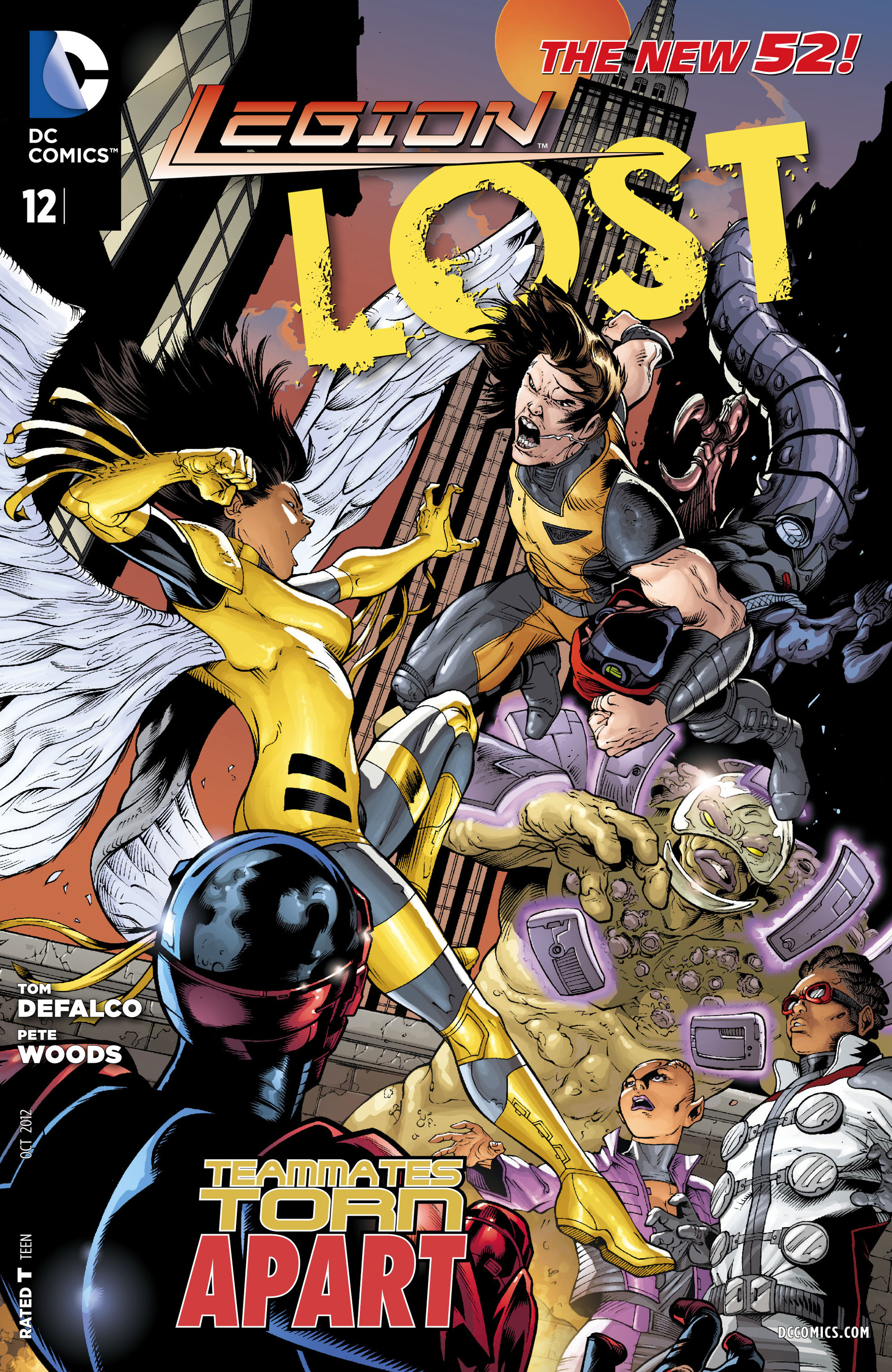 Read online Legion Lost (2011) comic -  Issue #12 - 1