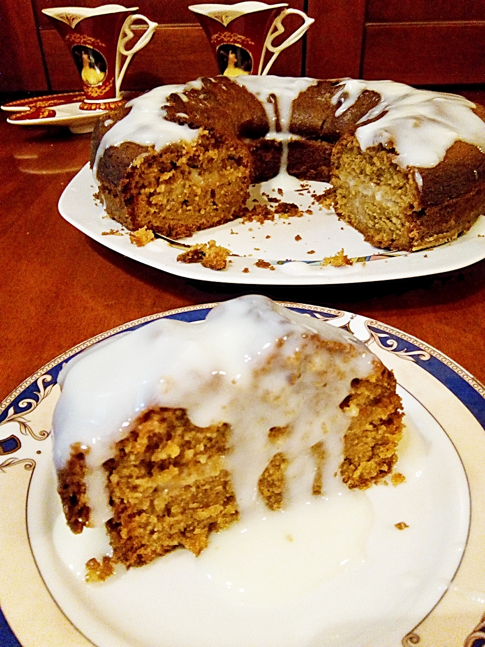 Mariplateau Κέικ Χωρίς Μίξερ με Σάλτσα Βανίλιας / Cake without mixer