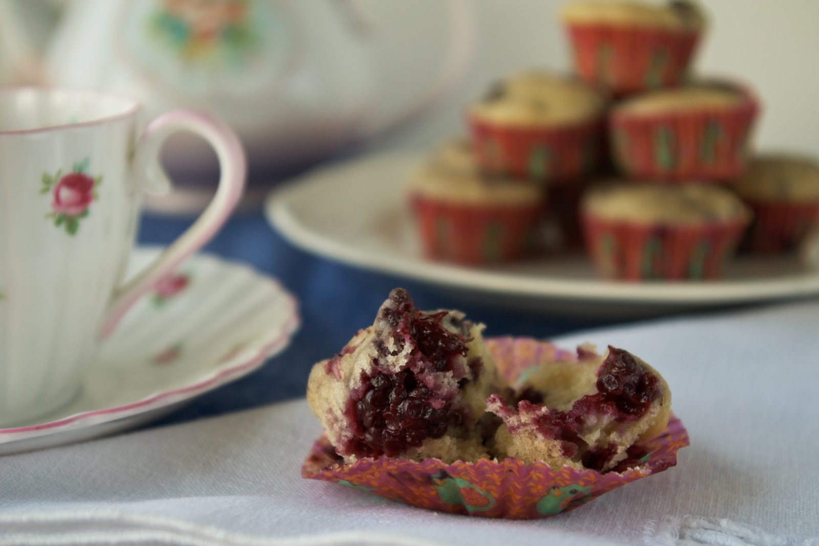 FoodWise Nutrition Mini Blackberry Muffins (GlutenFree and DairyFree)