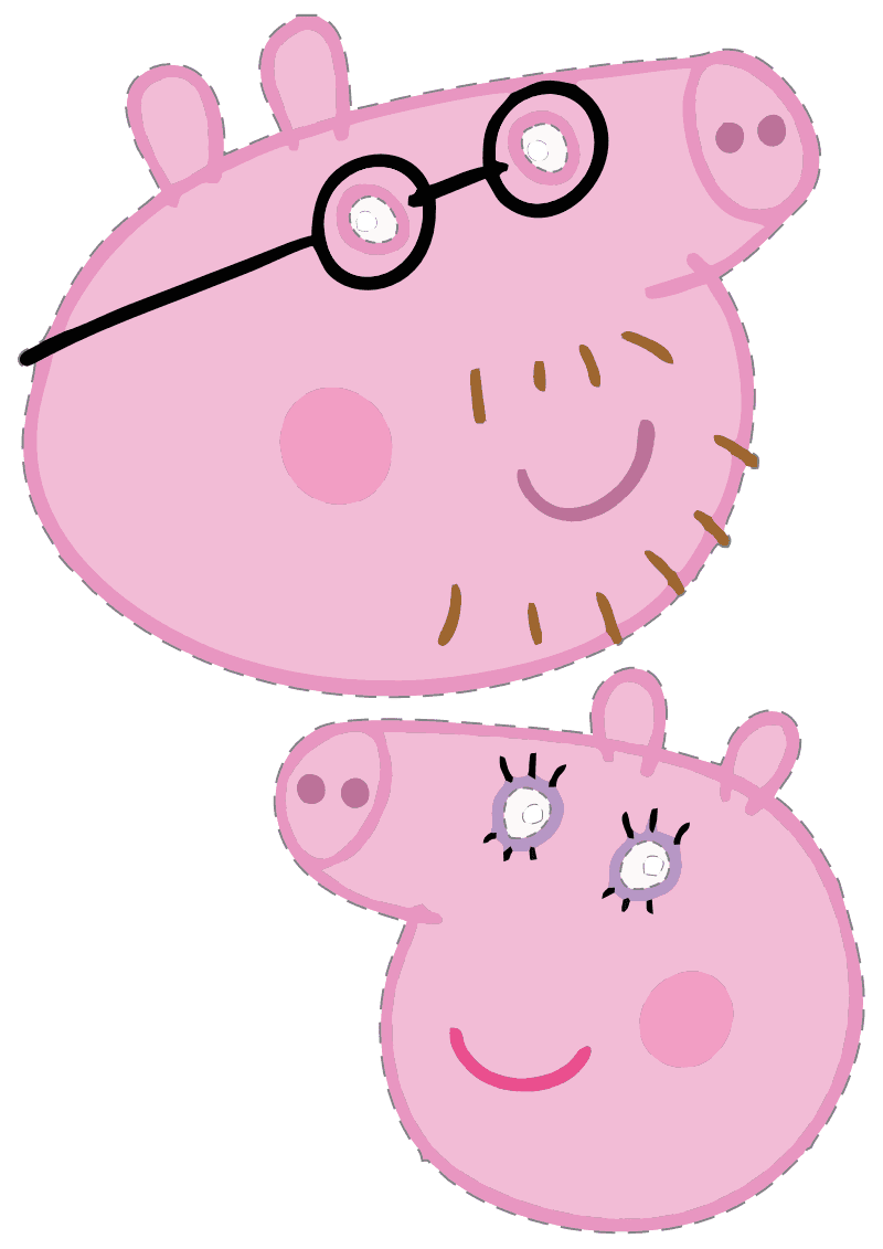 pig mask clipart - photo #30