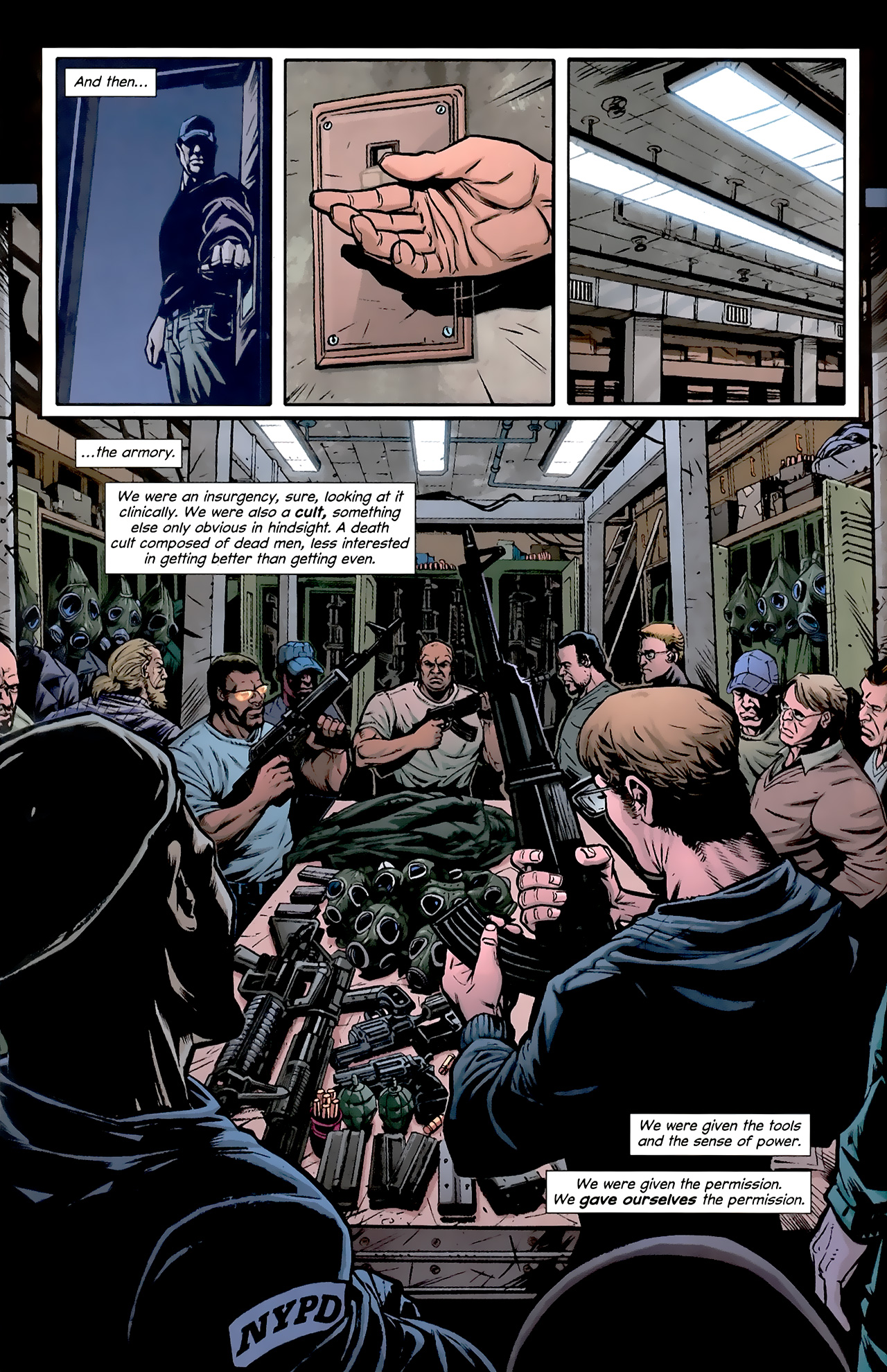 Read online DMZ (2006) comic -  Issue #42 - 9