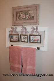 Eclectic Red Barn: Valentine's Day Towel Rack