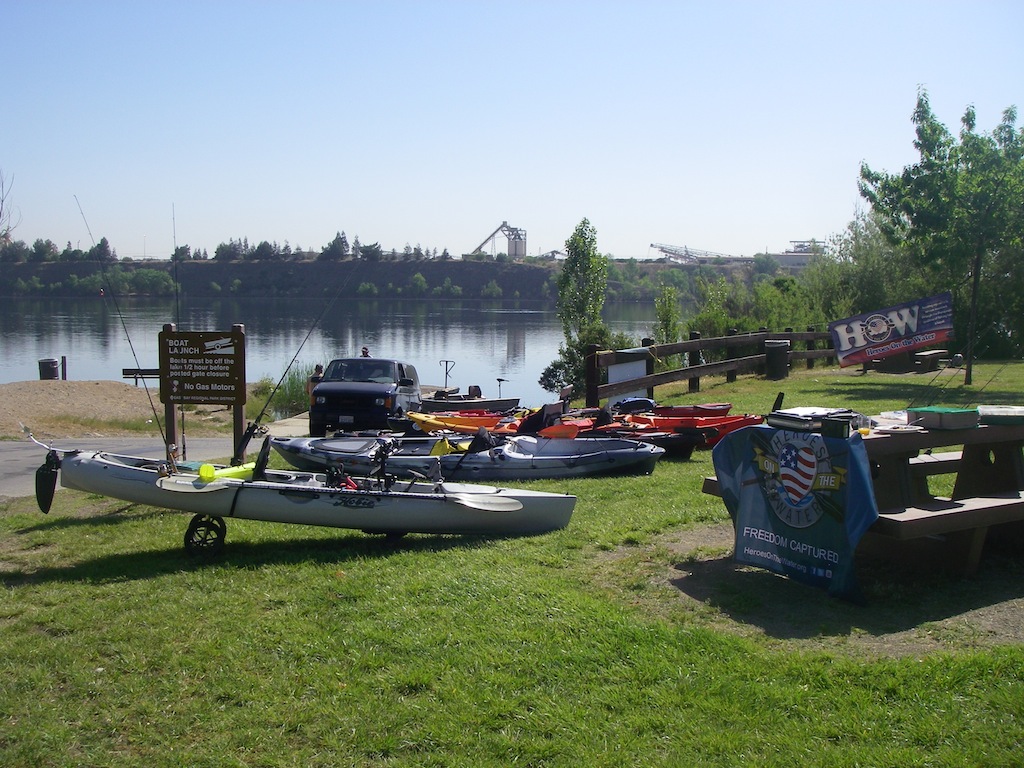 Kayaking the California Delta: Heroes On the Water - Shadow Cliffs