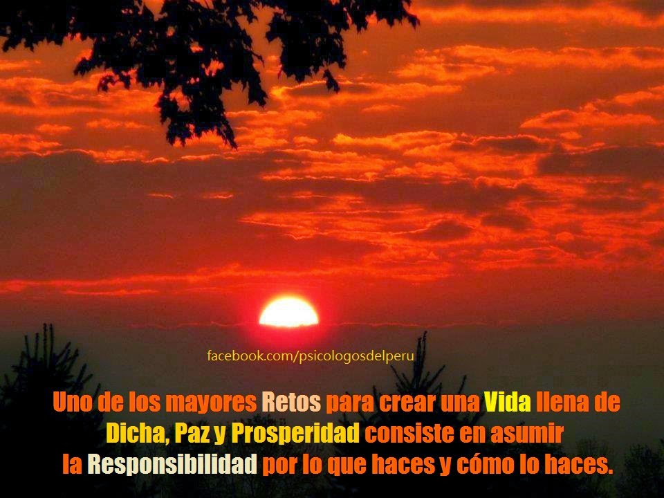 PSICOLOGOS PERU: PUESTAS DE SOL (SUNSET) CON MENSAJES