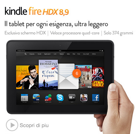 Kindle Fire HDX 8.9"