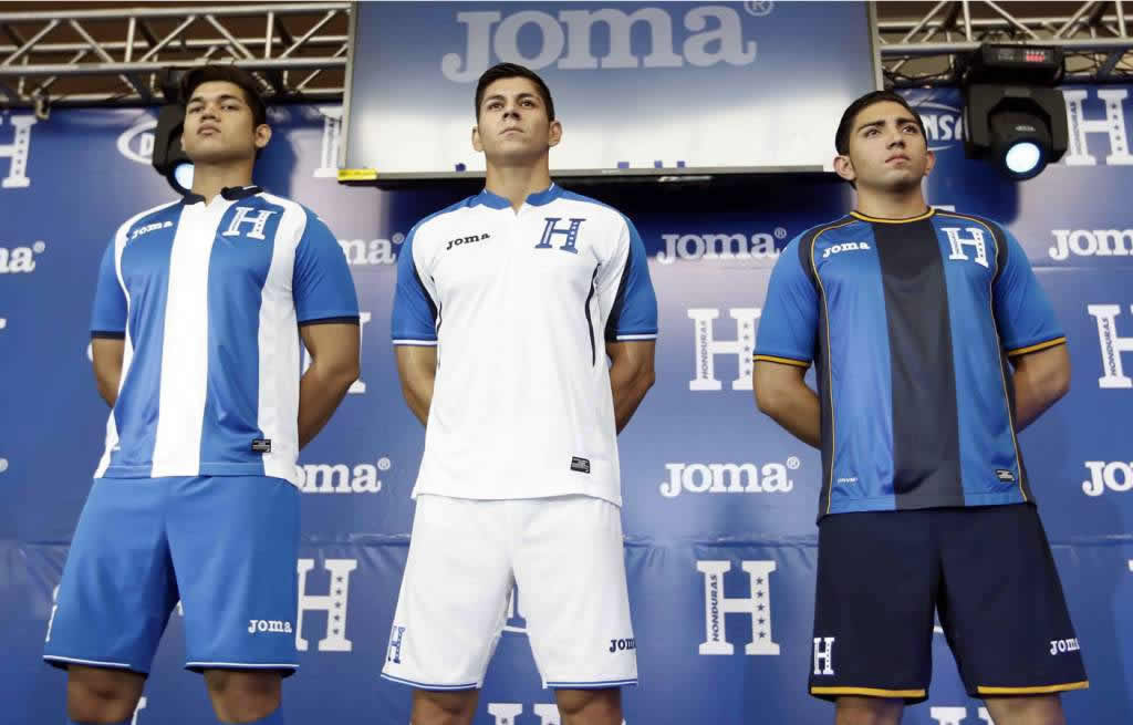 Honduras 2021/22 Joma Home and Away Jerseys - FOOTBALL FASHION