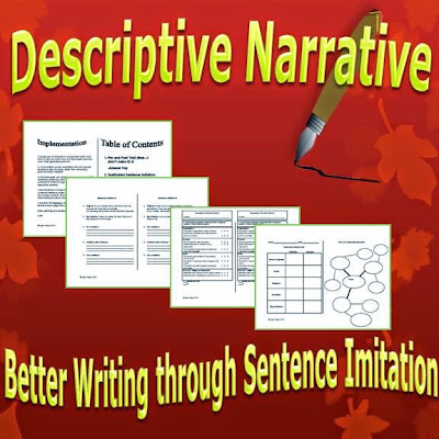Descriptive Narrative: Better Writing through Sentence Imitation