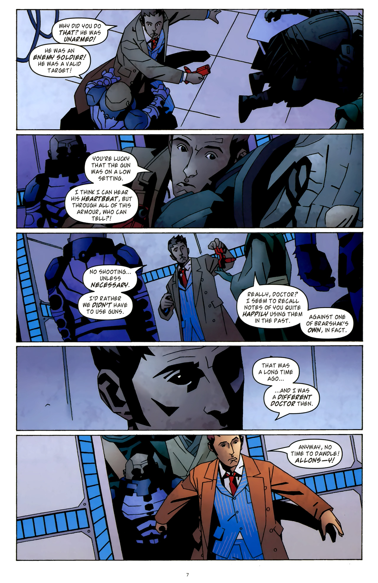 Read online Doctor Who (2009) comic -  Issue #4 - 10