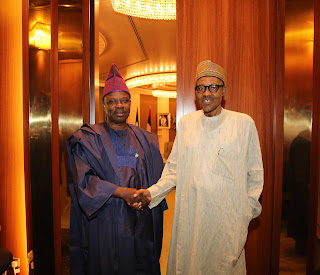 APC Primaries: Amosun in closed door meeting with Buhari