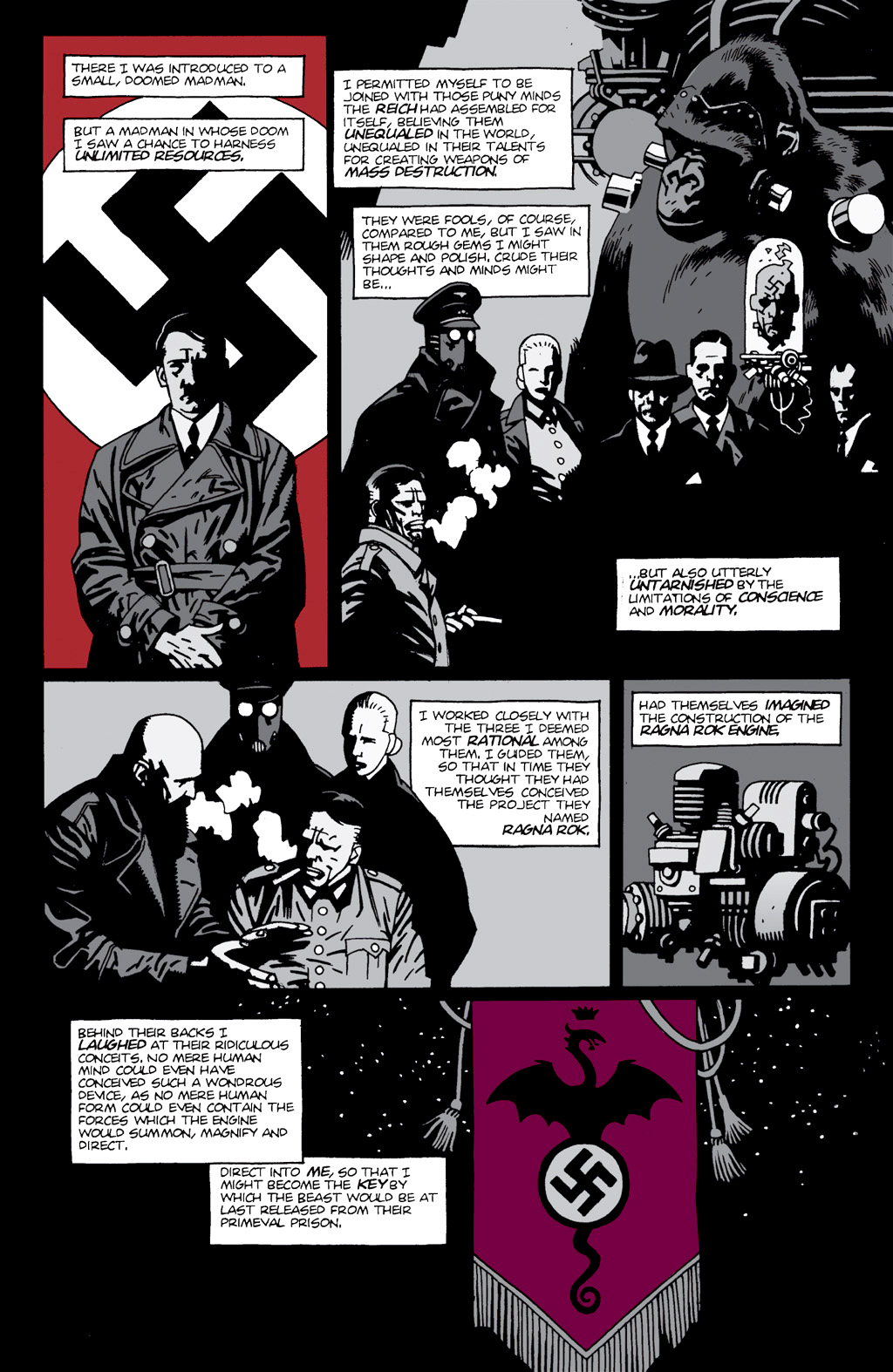 Read online Hellboy: Seed of Destruction comic -  Issue #3 - 18