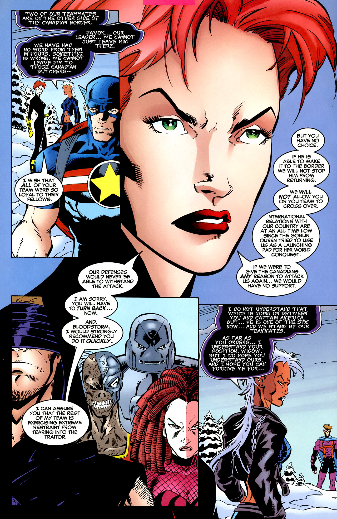 Read online Mutant X comic -  Issue #30 - 12