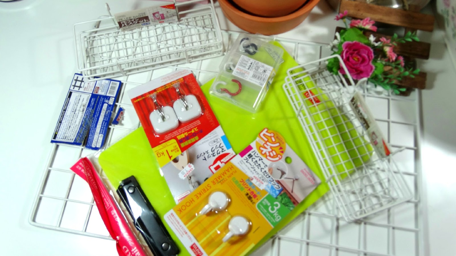Daiso japan store //Best Wire Net extra storage space